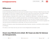 Tablet Screenshot of jazzorama.ch